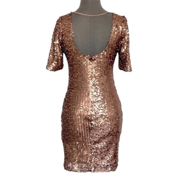 Ark & Co Open Back Sequin Dress - Picture 5 of 8